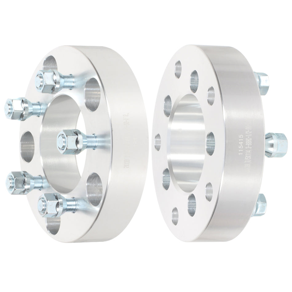2Pcs 1.5 inch 5x5.5 to 5x4.5 Wheel Spacer For 07-09 Chrysler Aspen 05-08 Dodge Dakota
