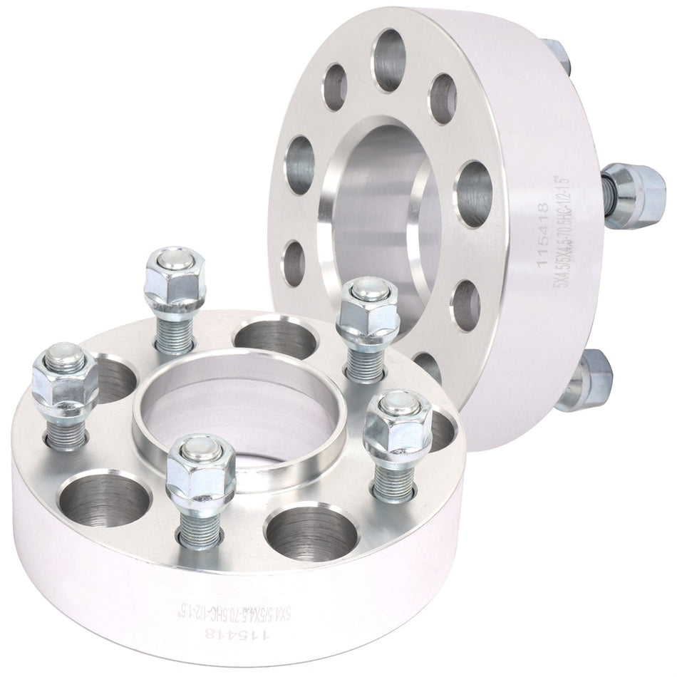 2Pcs 1.5 inch 5x4.5 5x114.3 Hubcentric Wheel Spacers For 91-10 Ford Explorer 83-21 Ford Ranger