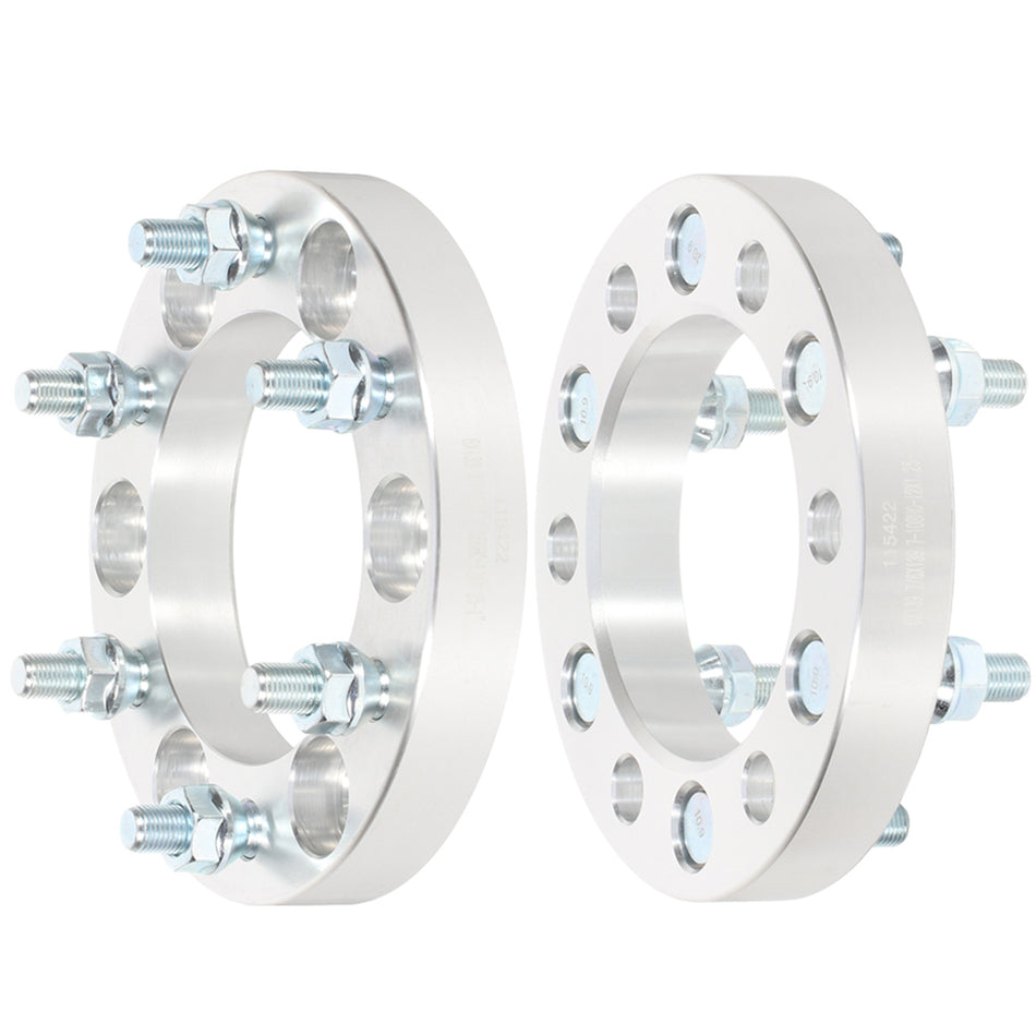 2Pcs 1 inch 25mm Thick 6x5.5 6x139.7 Wheel Spacers For 05-15 Nissan Armada 86-10 Nissan Pickup
