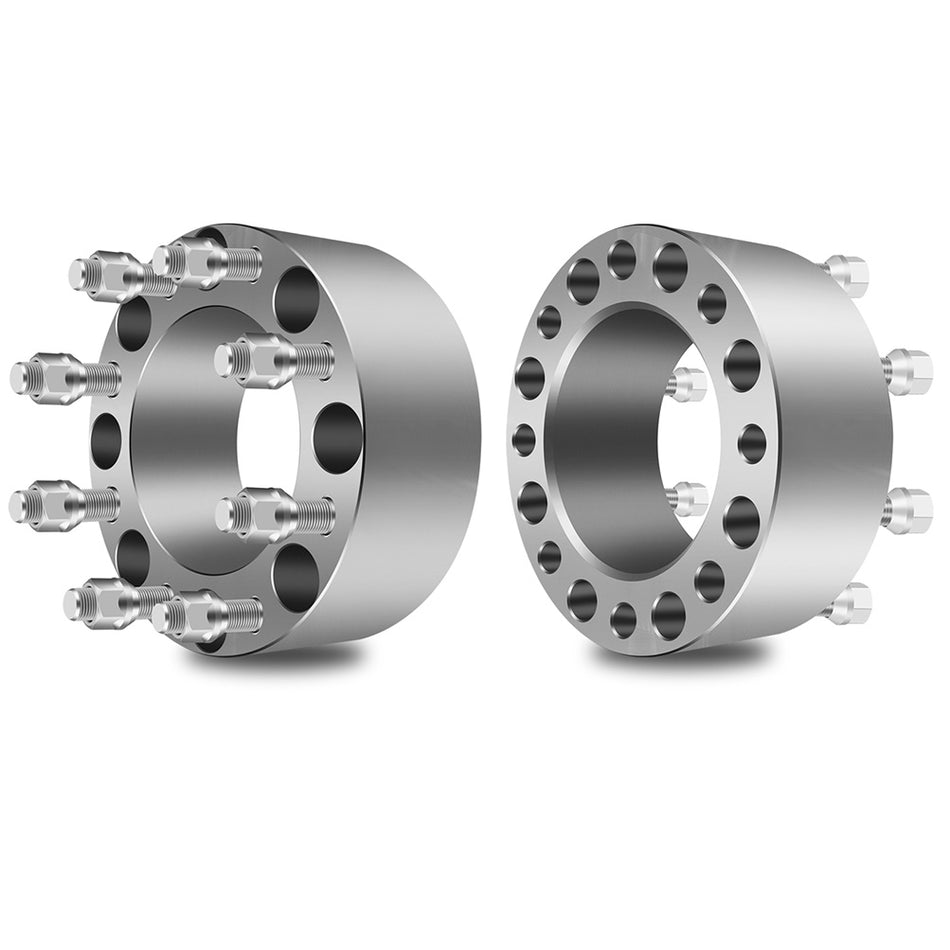 2Pcs 8x170 to 8x170 3 Inch 8 Lug Heavy Duty Wheel Spacers For 03-05 Ford Excursion 99-09 Ford F250