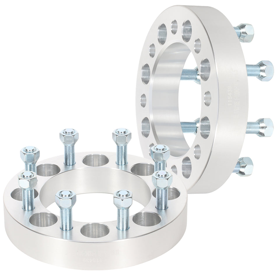 2Pcs 1.5 inch Wheel Spacers 8x6.5 inch 14x1.5 For 88-98 GMC K2500 K3500