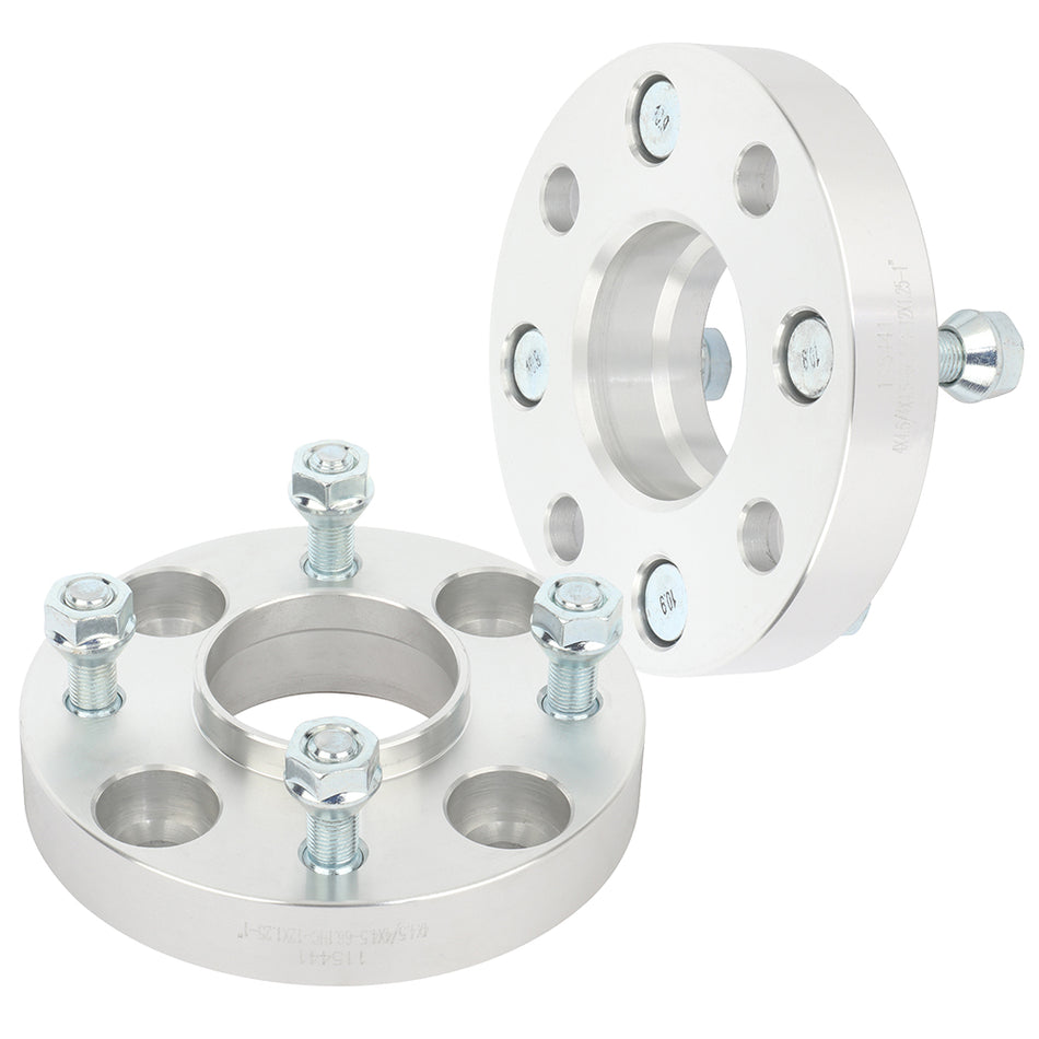 2Pcs 1 inch 25mm 4x114.3 4x4.5 Hubcentric Wheel Spacers For 93-01 Nissan Altima 90-95 Nissan Axxess