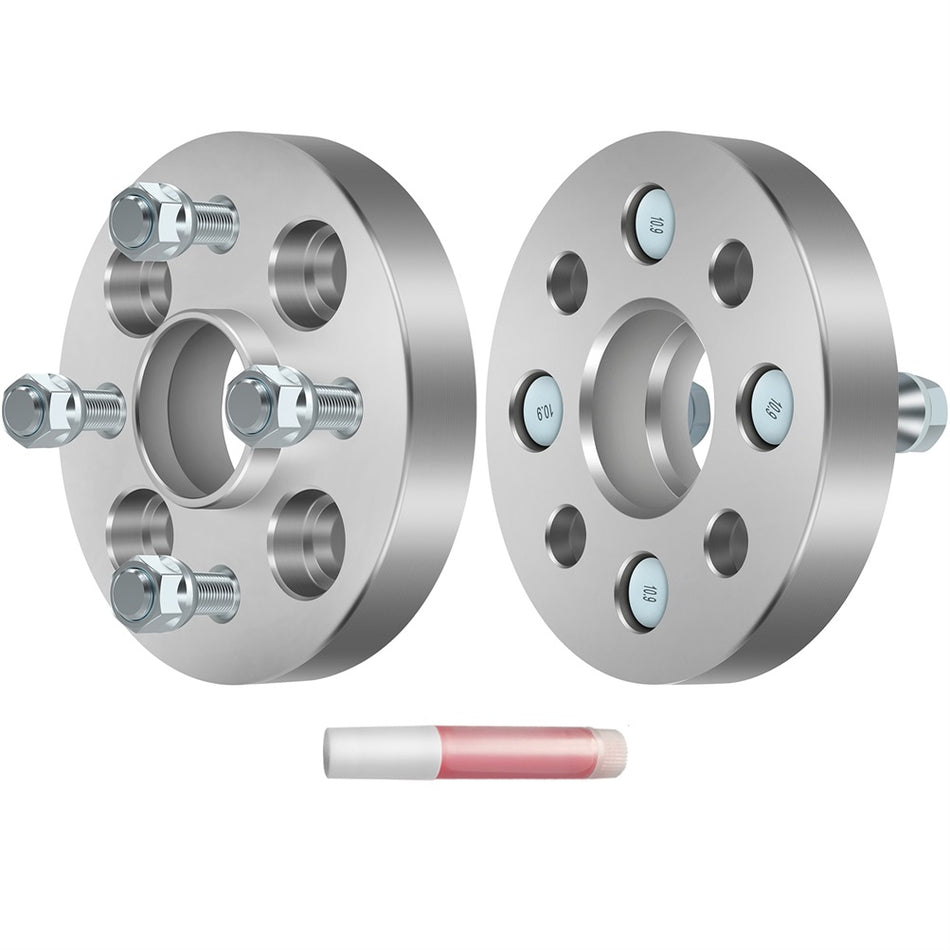 2Pc 1 inch Thick 4x100 HubCentric Wheel Spacers 12x1.5 fits 1990-2005 Mazda Miata