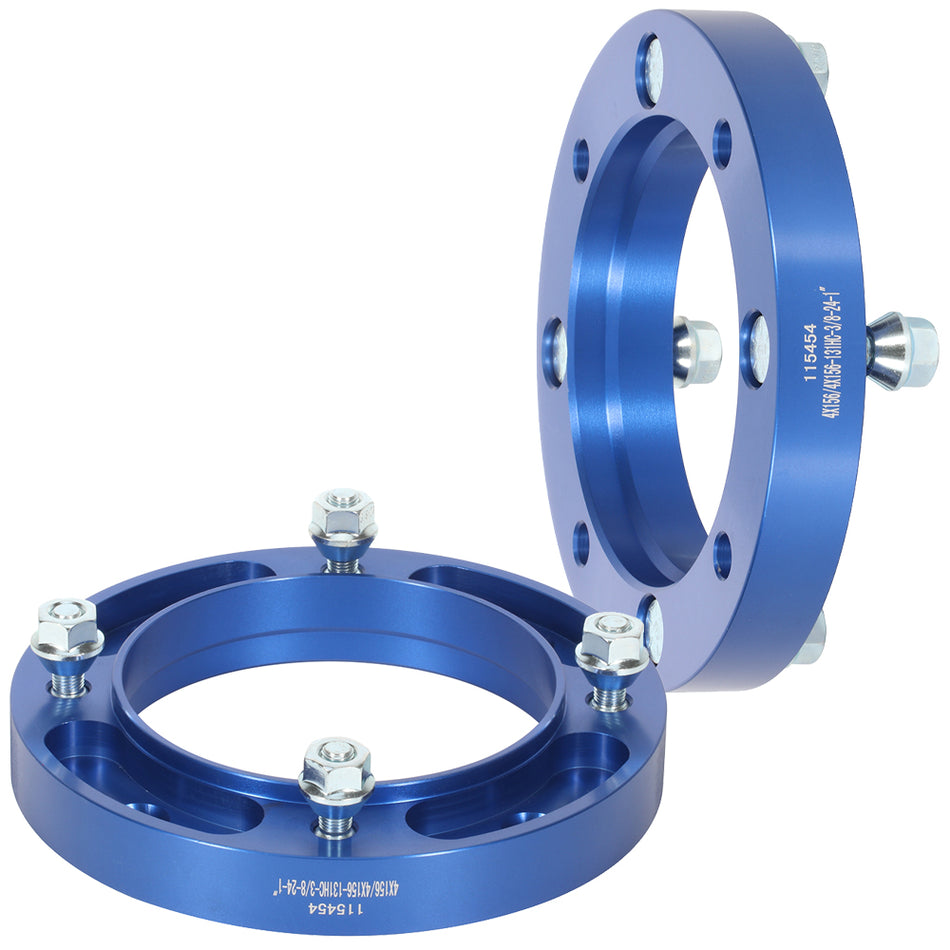 2Pc 1 inch Thick 4Lugs 4x156 3/8 inch Studs Wheel Spacers for Polaris Magnum 325