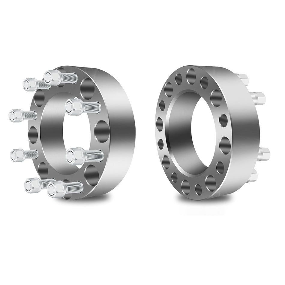 2Pcs 2 inch 8x170 to 8x170 14x2 Wheel Spacer For 99-09 Ford F-250 99-16 Ford F-350 Super Duty