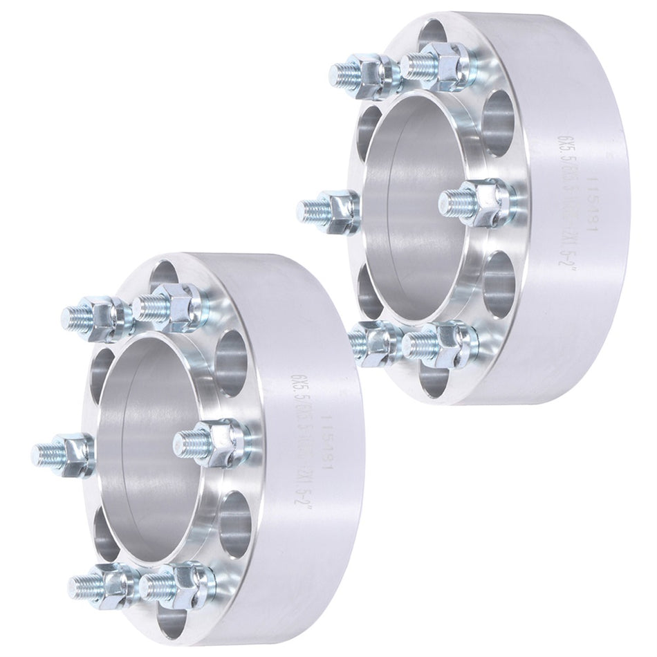 2Pcs 2 inches 6x5.5 6 Lug Wheel Spacers For 10-11 Lexus GS460 01-07 Toyota Sequoia