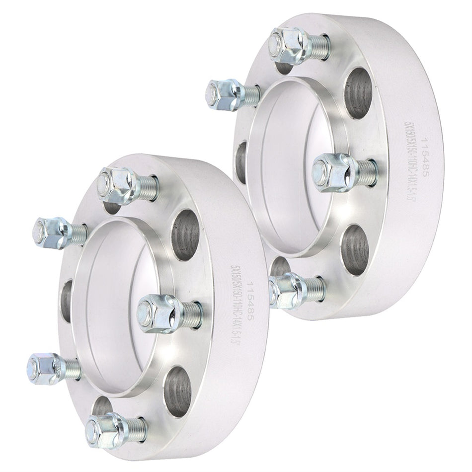 2Pcs 1.5 inch 5x5.9/5x150 5 Lug Wheel Spacers For 98-07 Lexus Lx470 08-22 Toyota Sequoia