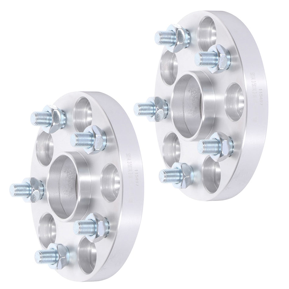 20mm 5x4.5 5 Lug Wheel Spacers(56.1mm Bore, 12x1.25 Studs) for 2015-2020 Subaru WRX - 2PCS