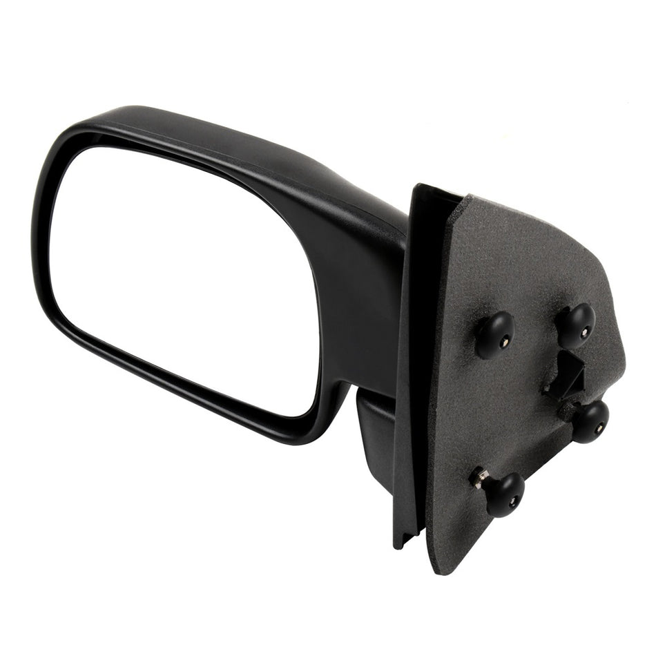 For 1999-2010 Ford F-250 Super Duty Driver Side View Mirror Manual Non-Heated-1