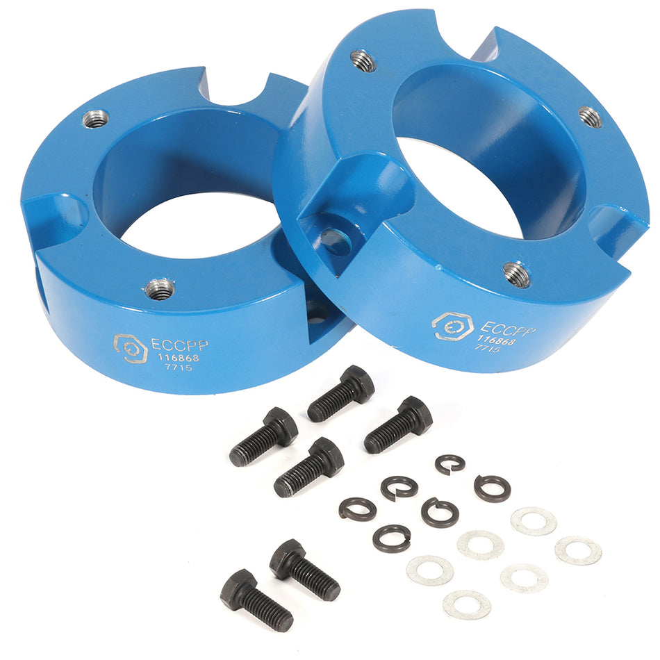 3 inch Front Lift Leveling Kit For Toyota Tacoma 4X2 4X4 6 Lug 2005-2021 BLUE Billet