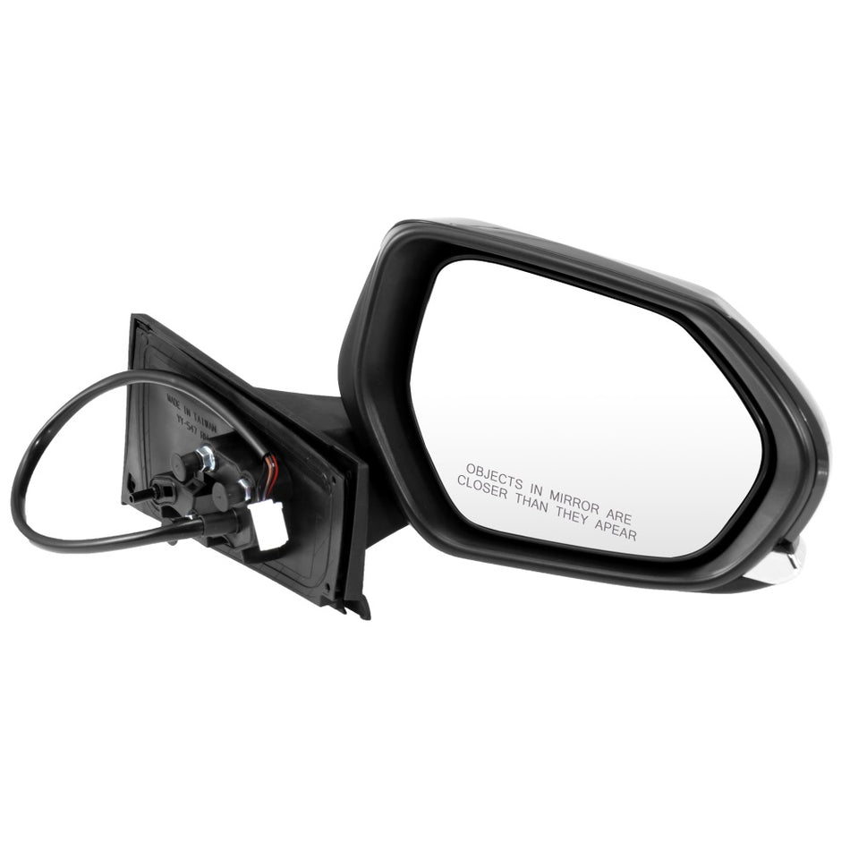 For 2016-2018 Toyota Prius Heated Turn Signal Black Power Passenger Side Mirror
