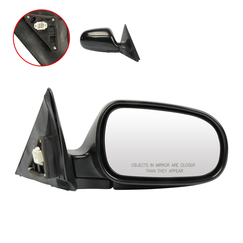 1994-2001 Acura Integra Side View Mirrors Power Adjusted Manual Fold RH Set