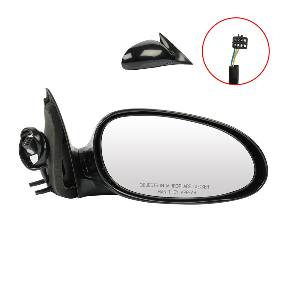 97-05 Buick Century/Regal LH Black Side View MIrror Memory Foldaway Power Heated Mirror