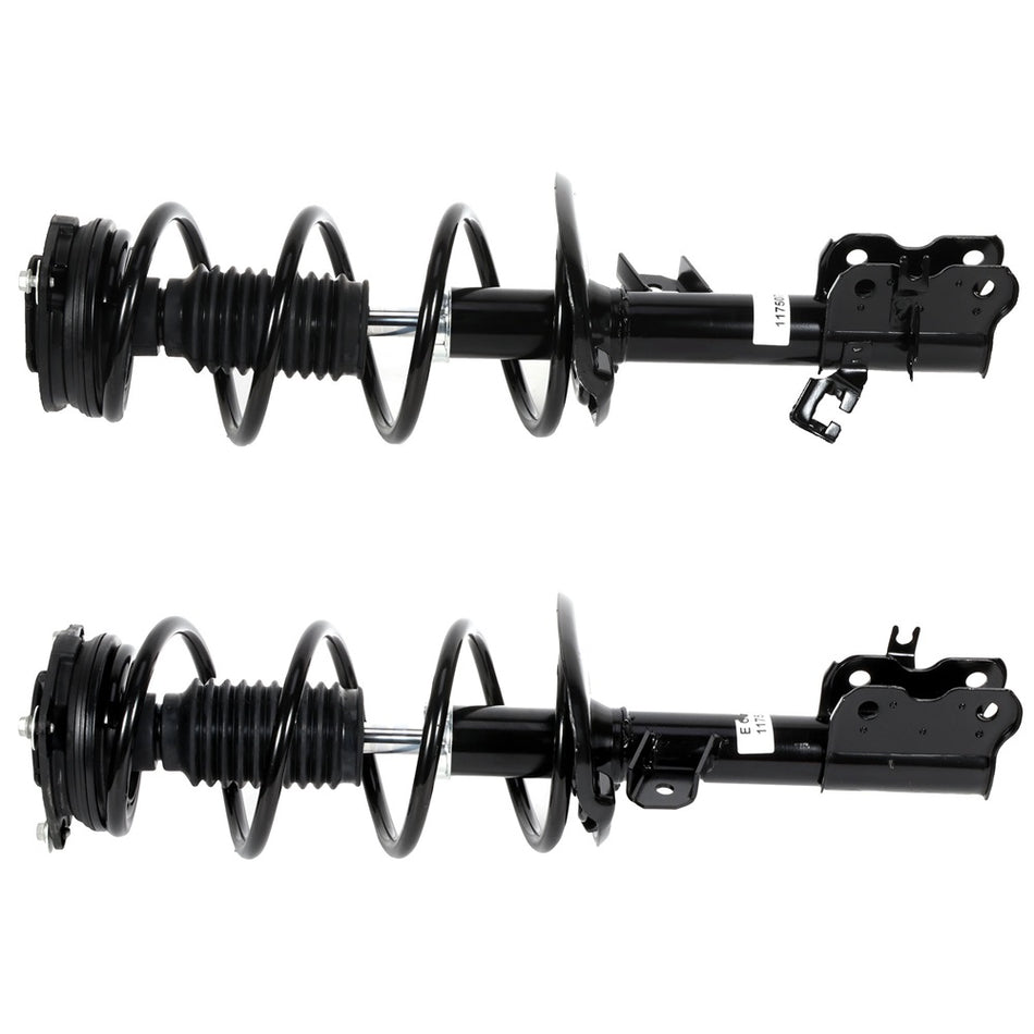 For 2008-2012 Nissan Rogue Front Pair Quick Complete Strut Assembly Left Right