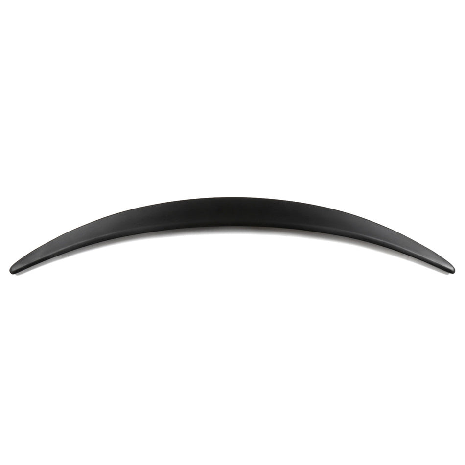Fit For 2008-2012 Honda Accord 4Dr Sedan Unpainted Black Trunk Spoiler Wing