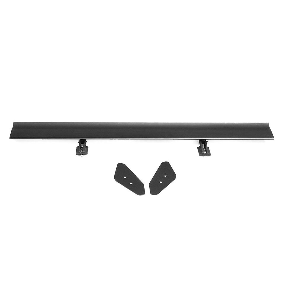 Universal Rear Trunk Spoiler Racing Wing Aluminum GT Style Primered Black
