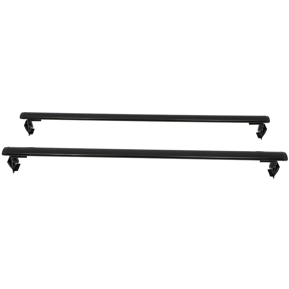 Roof Rack Cross Bar For 2007-2019 Jeep Wrangler Luggage Baggage Carrier Cargo Aluminum 2Pcs