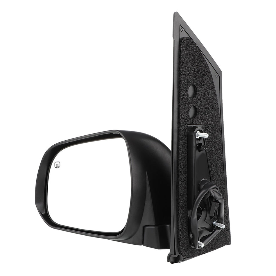 Mirror Power Heated Smooth Black Left Driver Side For 2011-17 Toyota SIENNA