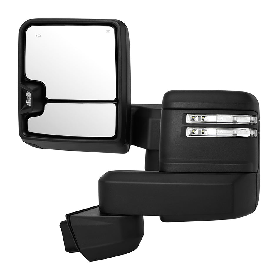 Pair Towing Mirrors for 2019-2022 Chevy Silverado 2500 3500 Heated Signal Sensor