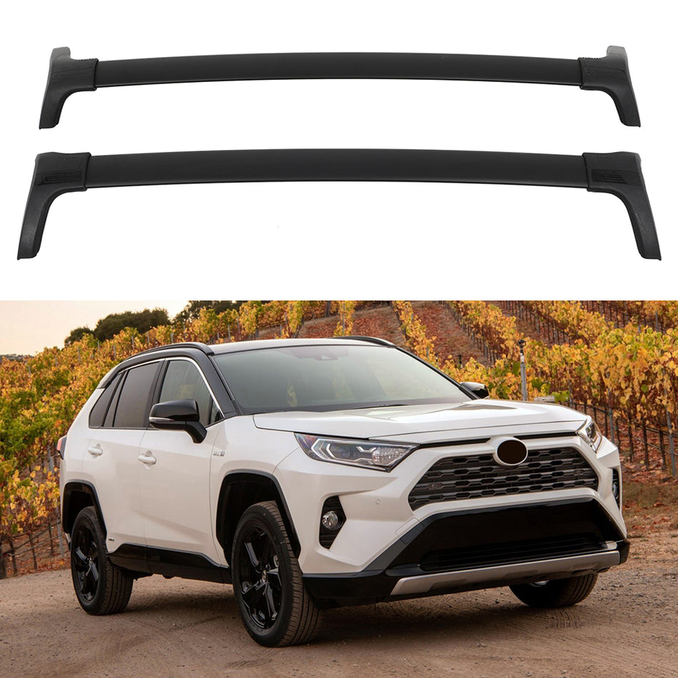 Roof Rack For 2019-2023 Toyota RAV4 Cross Bar Cargo Carrier Aluminum