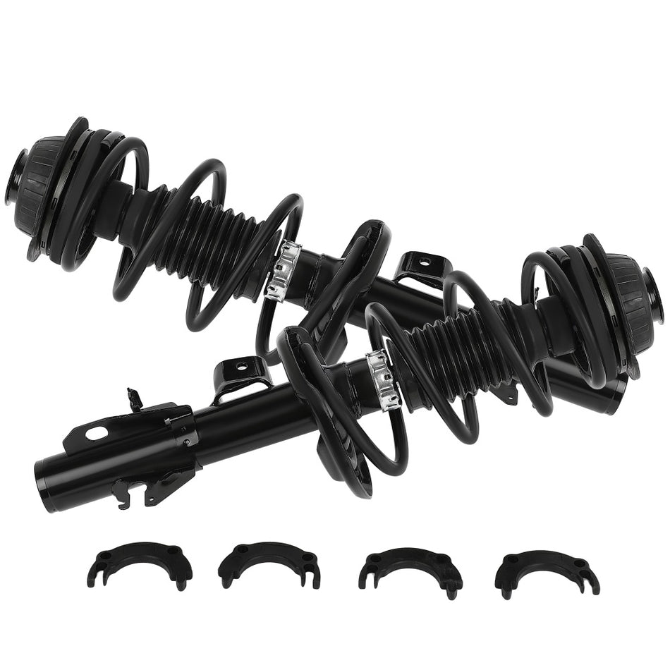 Front Pair Complete Struts Shock Coil Spring Assembly For 2013-2016 Dodge Dart Left Right