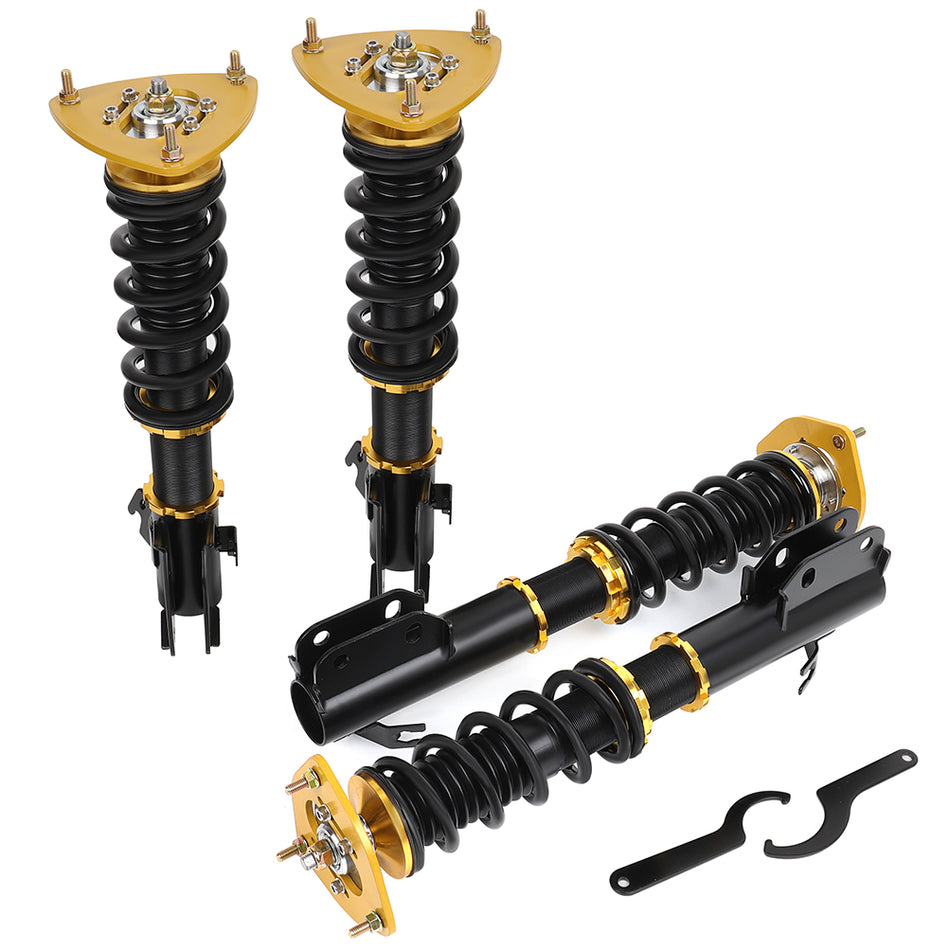 05 Saab 92X 02-07 Subaru Impreza WRX GDA Coilovers Suspension Set Adjustment Height Strut Shocks