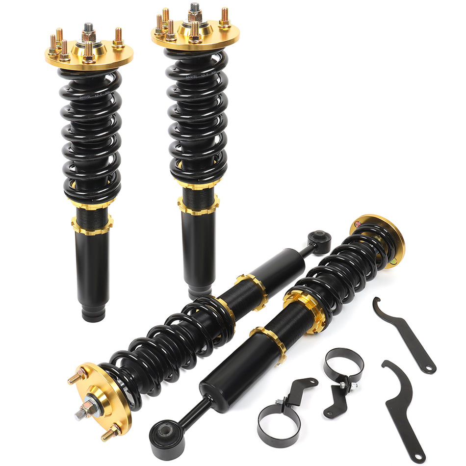 Golden Coilovers Suspension Set For 2003-2007 Honda Accord, 04-08 Acura TSX Adj. Height Struts Shocks
