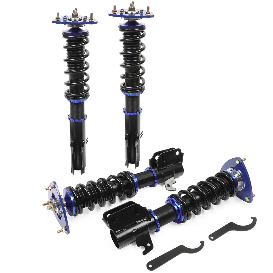 02-07 Subaru Impreza WRX GDA 05 Saab 92X Coilovers Suspension Set Adjustment Height Struts Shocks