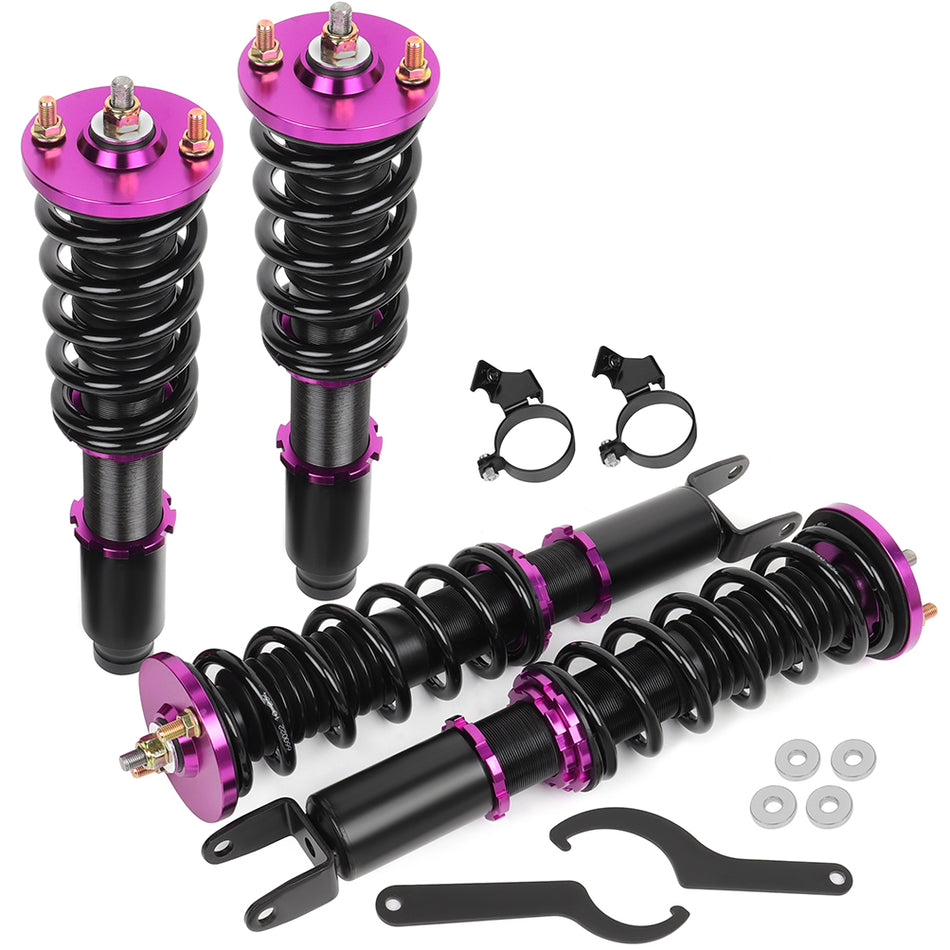 Coilovers Suspension Set For 88-00 Honda Civic, 94-01 Acura Integra Adjustment Height Struts Shocks