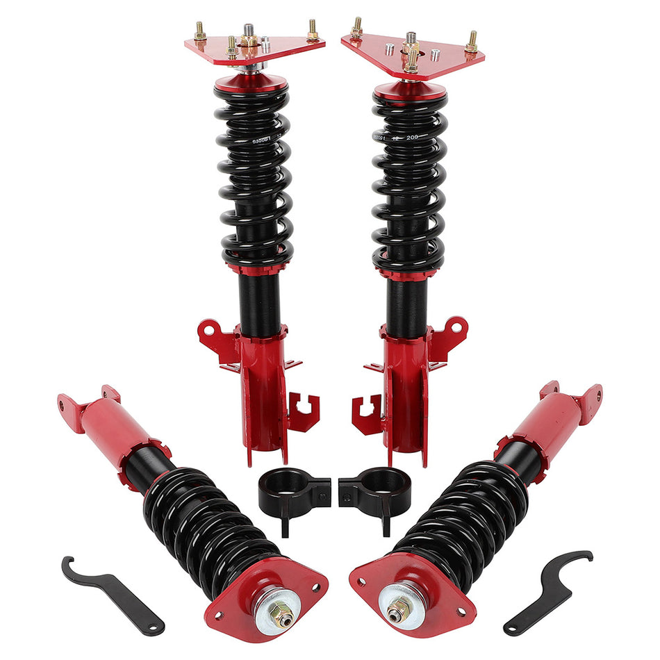 Coilovers Strut For 13-18 Nissan Altima Shock Red Absorber Suspension Spring Kit