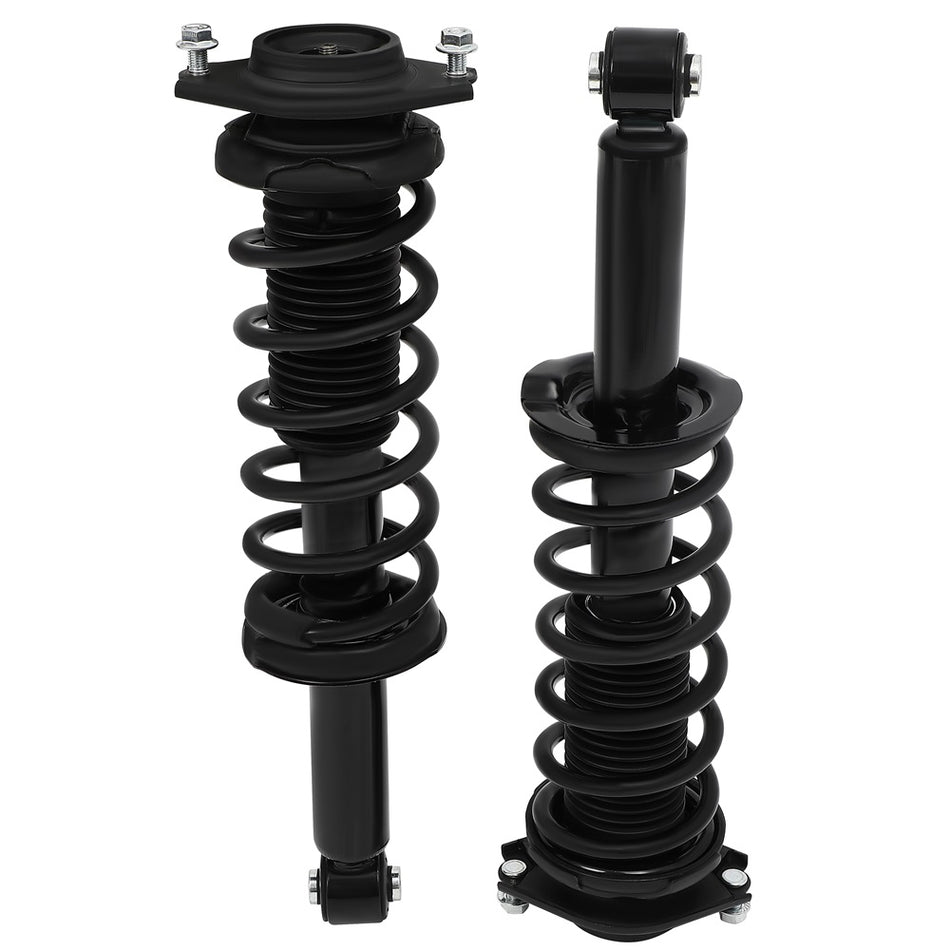 For 2009-2013 Subaru Forester Rear Pair Complete Struts Shock Coil Spring Assembly Left Right