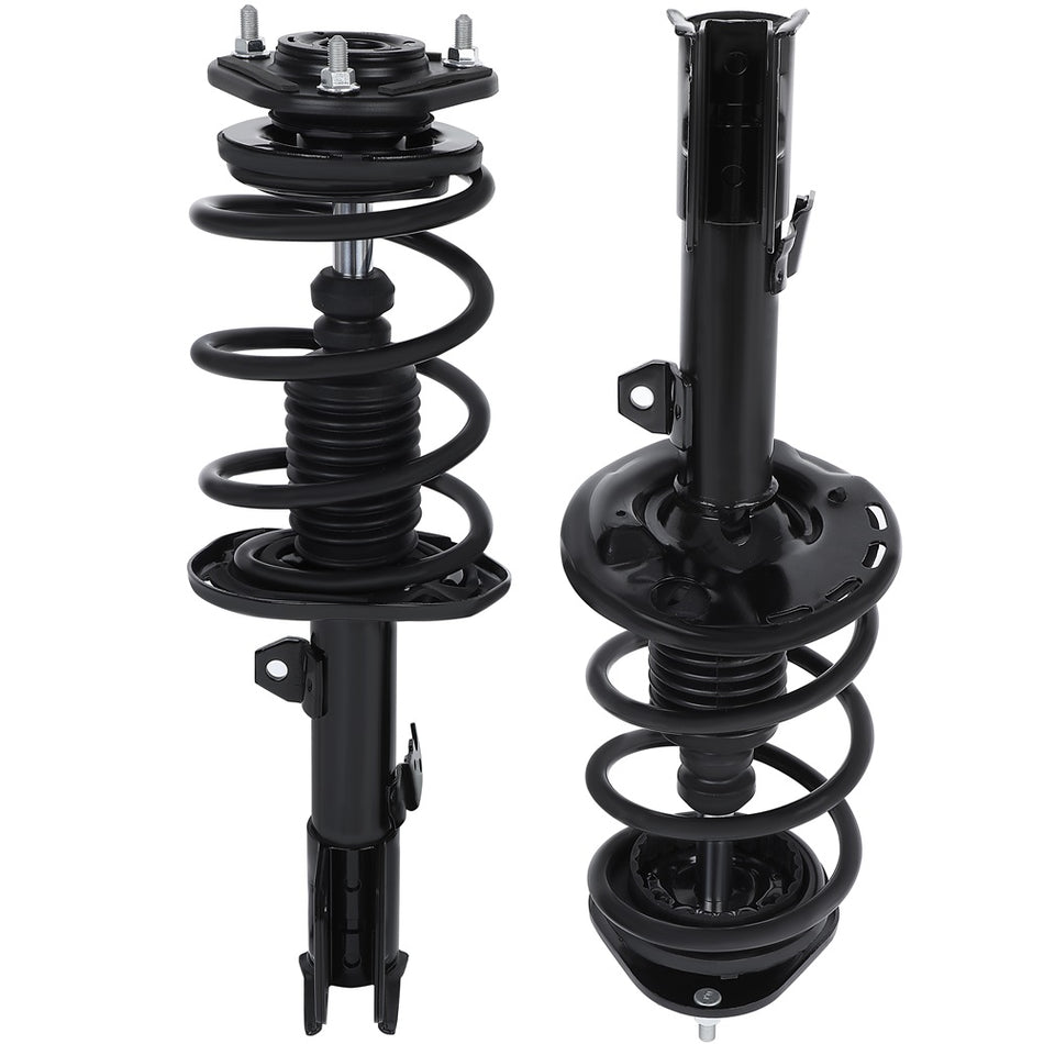 Set of 2 Front For 14-18 Toyota Corolla Quick Install Struts w/ Coil Springs Set