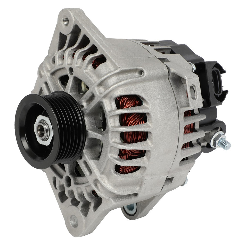 Alternator for Kia Rio 2012 2013-2017 L41.6L 110 A 12V CW 6-Groove Pulley Sedan