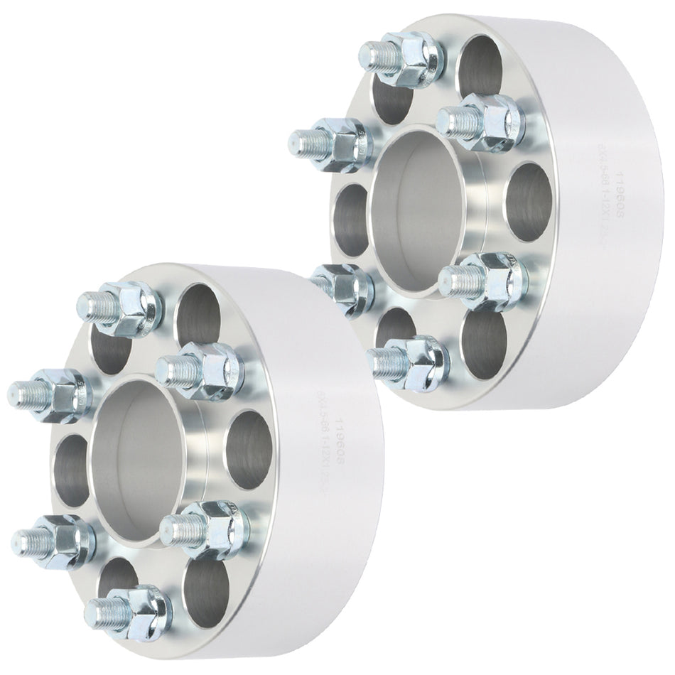 2Pcs 2 inch 6x4.5 to 6x4.5 6 Lug Wheel Spacers For 05-21 Nissan Frontier 05-15 Nissan Xterra