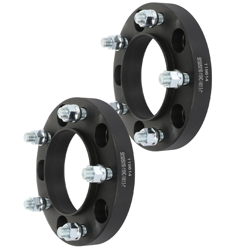 2Pcs 1 inch 5x5.9/5x150 5 Lug Wheel Spacers For 98-07 Lexus LX470 07-21 Toyota Tundra