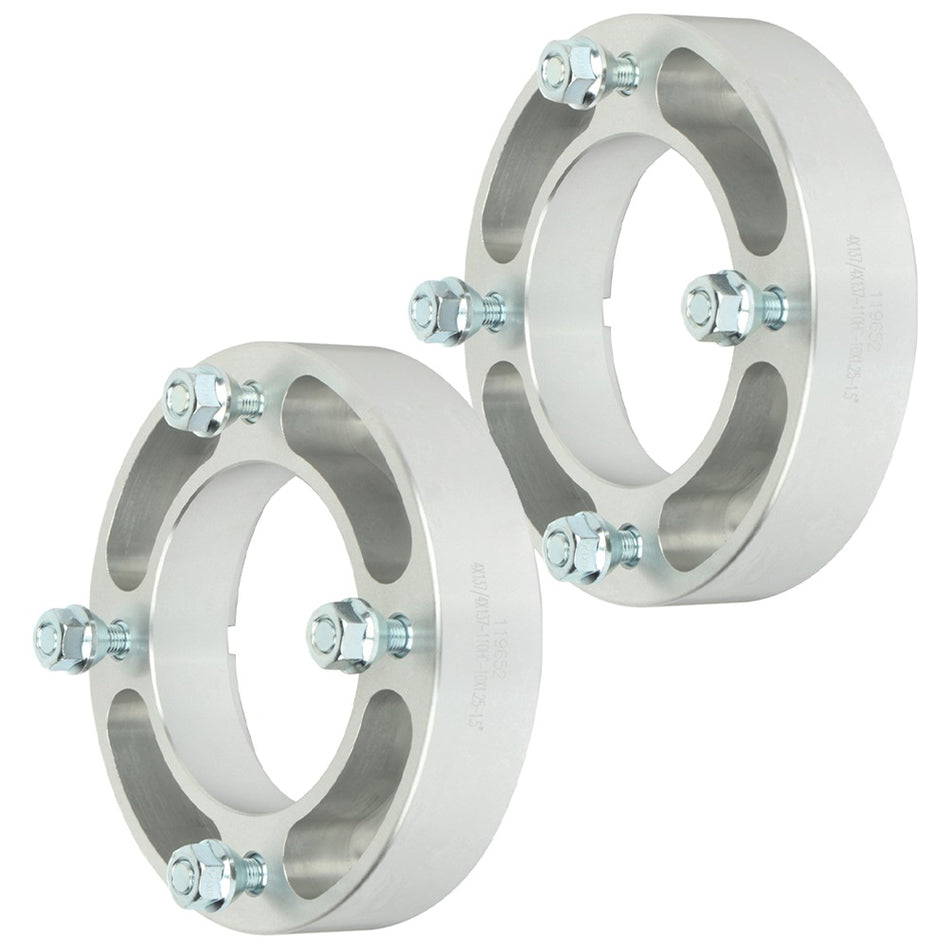 2Pcs 1.5 inch 4x137 4 Lug Wheel Spacers For 96 Kawasaki Mule 500 03-05 Bombardier Outlander 330