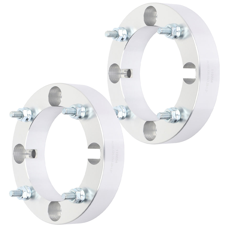 2Pcs 1.5 inch 4x156 4 Lug Wheel Spacers For 13-14 Polaris Ranger 900 14-15 Polaris Ranger Crew 900 6