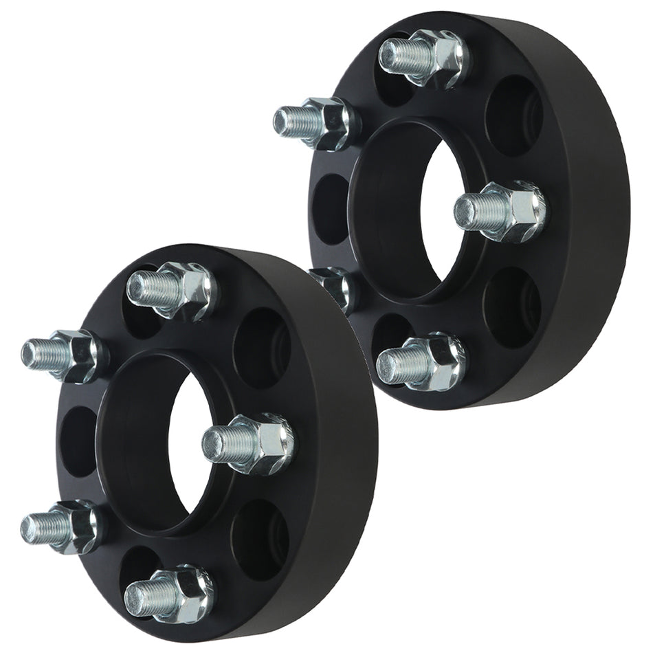1.25 inch 5x4.5 5 Lug Wheel Spacers(70.5mm Bore, 1/2 inch Studs) for 1983-2012 Ford Ranger - 2PCS