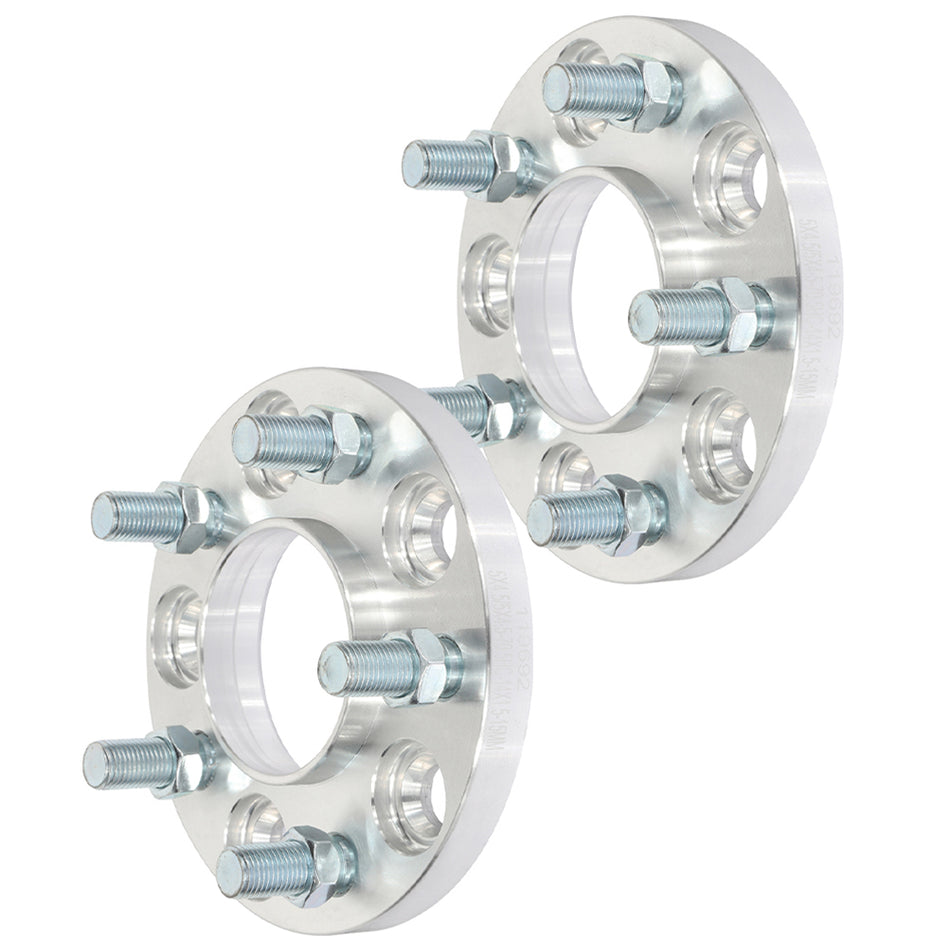 2Pcs 15mm 5x4.5 5 Lug Wheel Spacers For 20-22 Ford Explorer 15-21 Ford Mustang