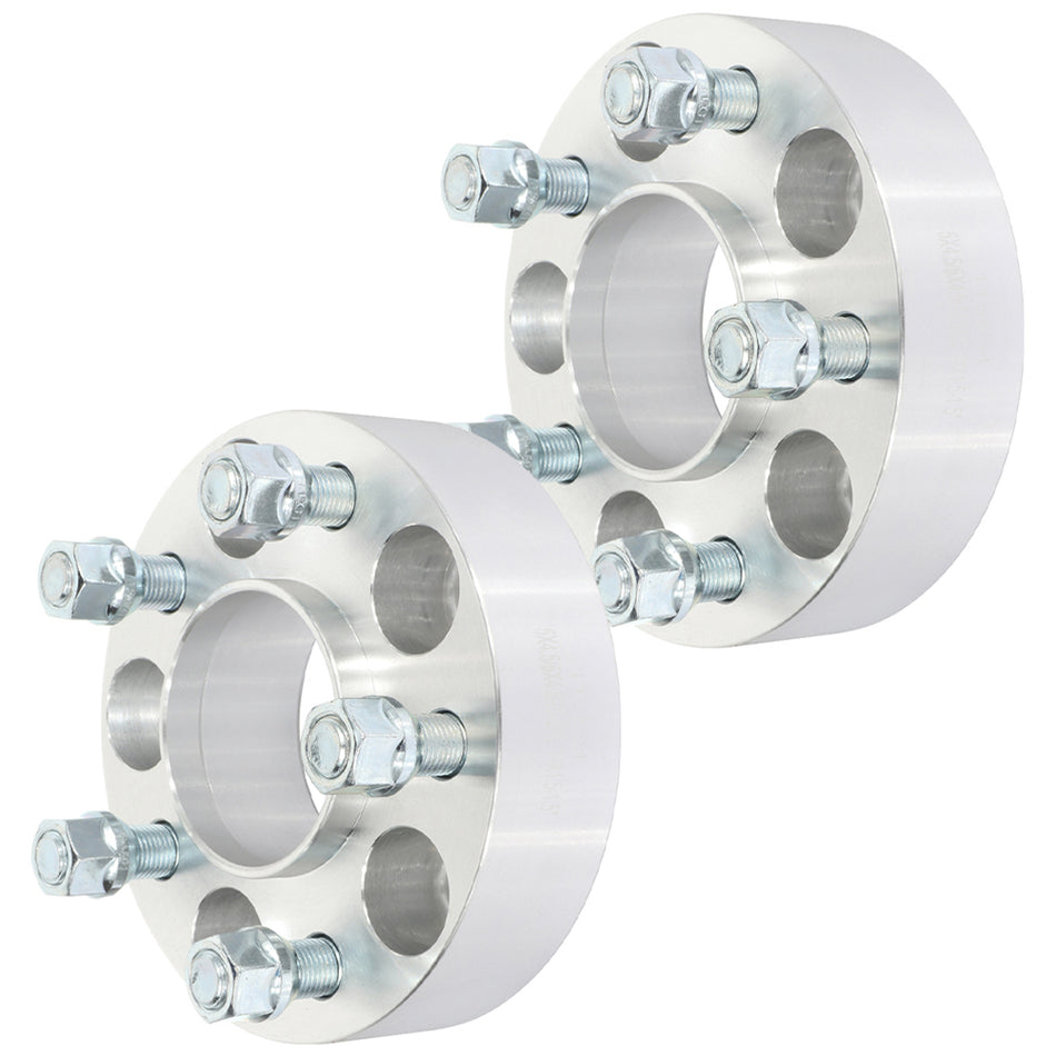 2Pcs 1.5 inch 5x4.5 5 Lug Wheel Spacers For 20-22 Ford Explorer 15-21 Ford Mustang