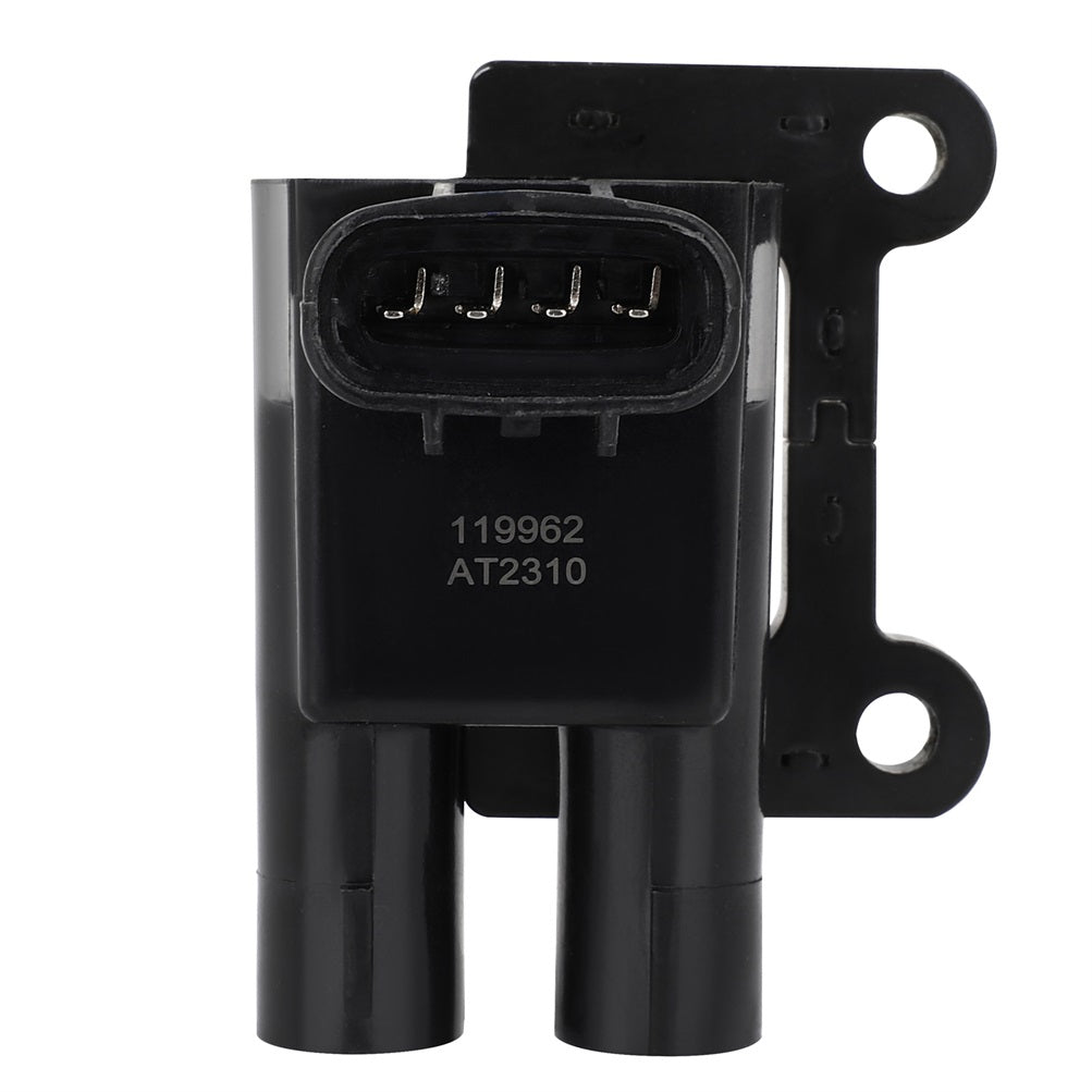 2 For 1998-1999 Toyota Corolla 1.8L L4 Ignition Coil & Spark Plug Only for Auto