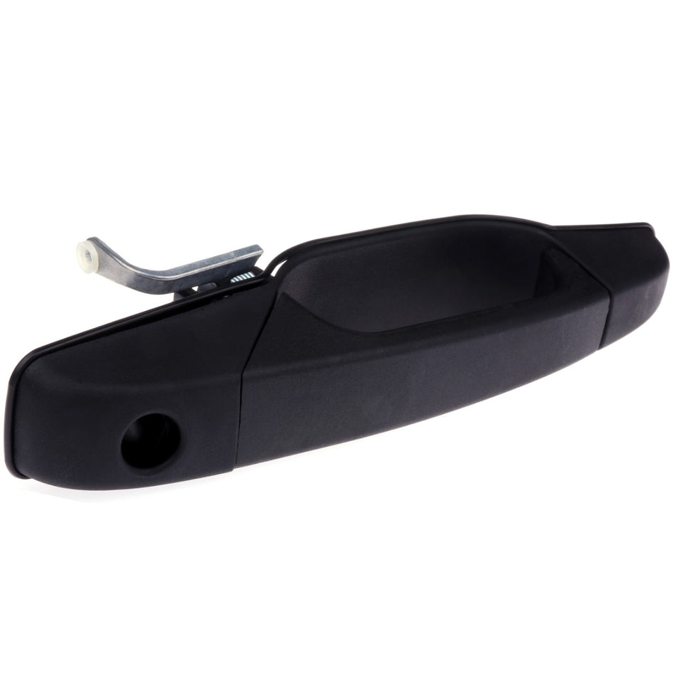 Black Outer Front Right Passenger Side Door Handle 07-14 Chevrolet Tahoe GMC Yukon