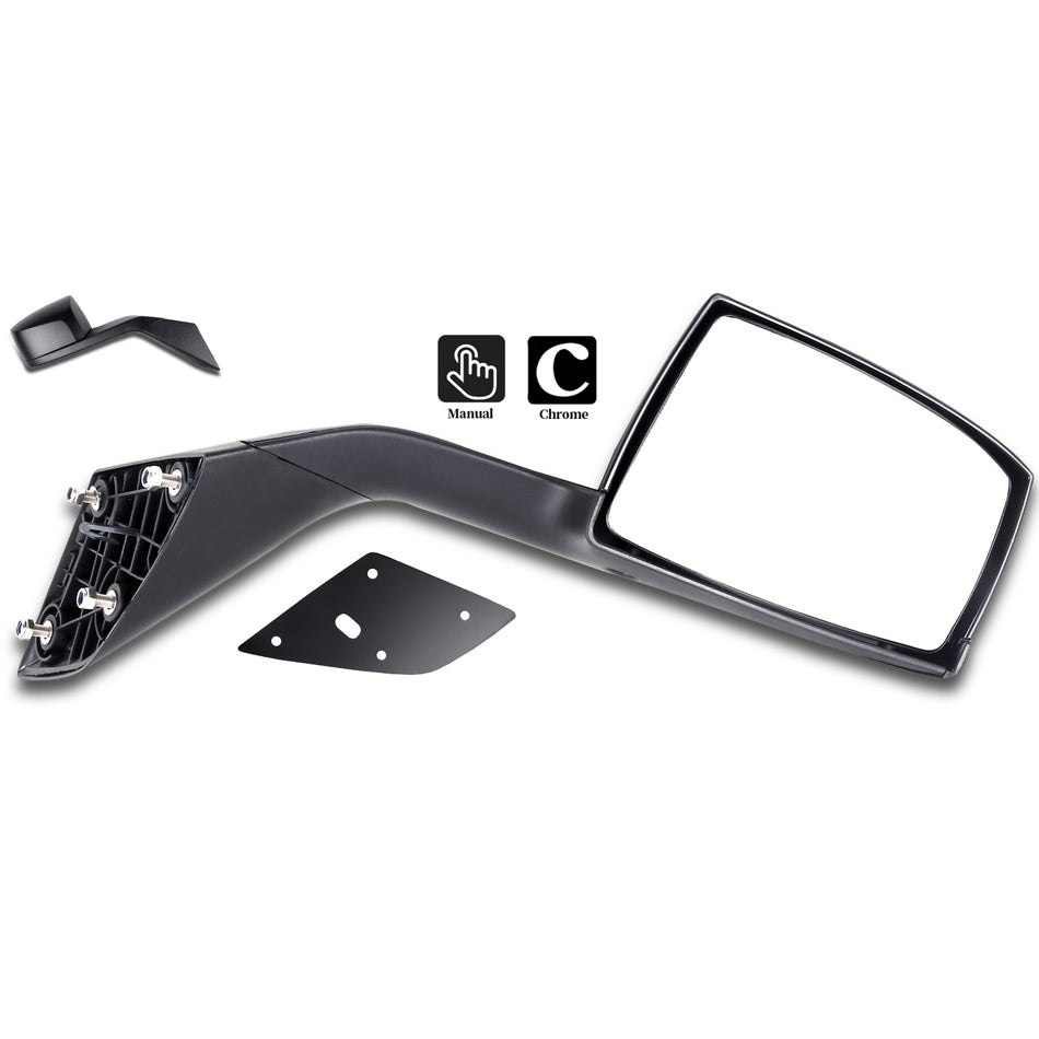 Driver Side Hood Mirror Mounting Plates Tow Mirror For 2006-2016 Volvo VNL Truck