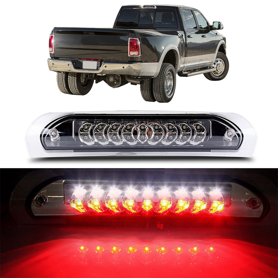2002-2009 Dodge Ram 1500 2500 3500 14.88 inch Clear LED 3rd Third Brake Tail Light