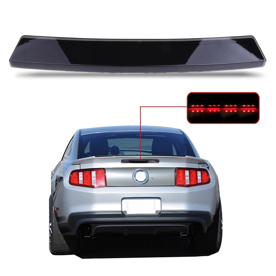 For 1999-2004 Ford Mustang Rear Smoke LED Third 3rd Brake Light Trunk Stop Lamp