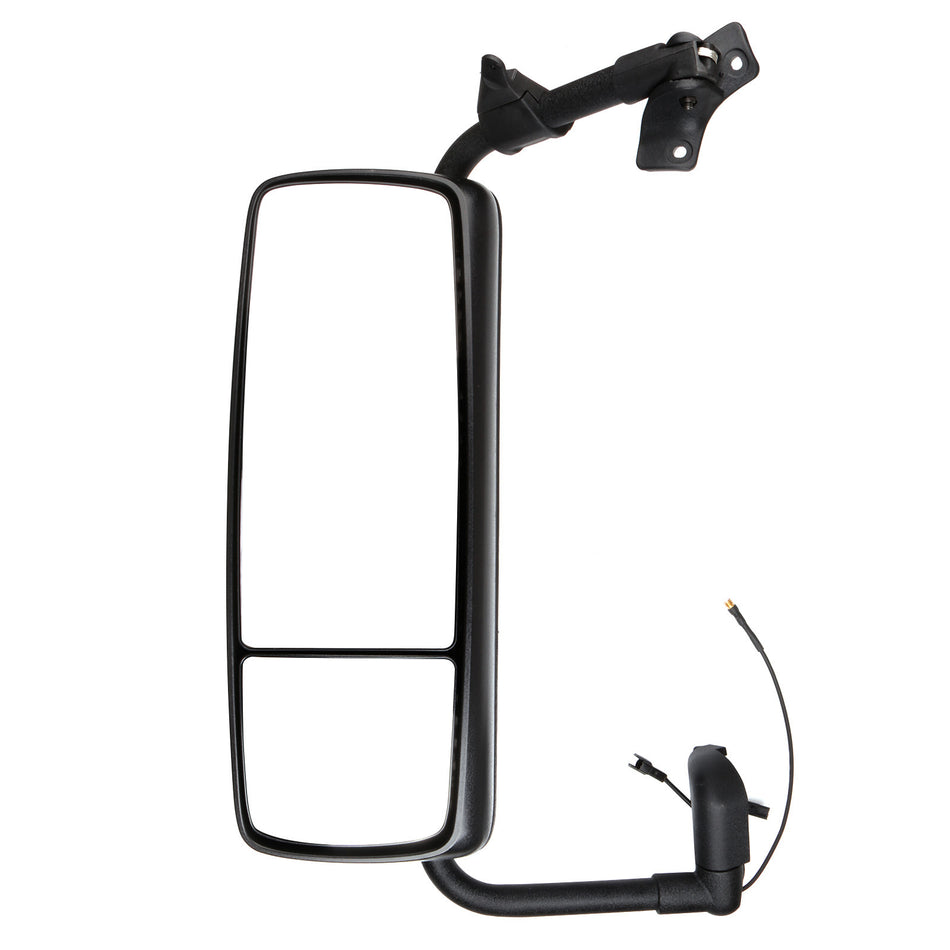 Driver Left Side Black Mirror Complete Truck Mirror For 2015-2018 VOLVO VNL
