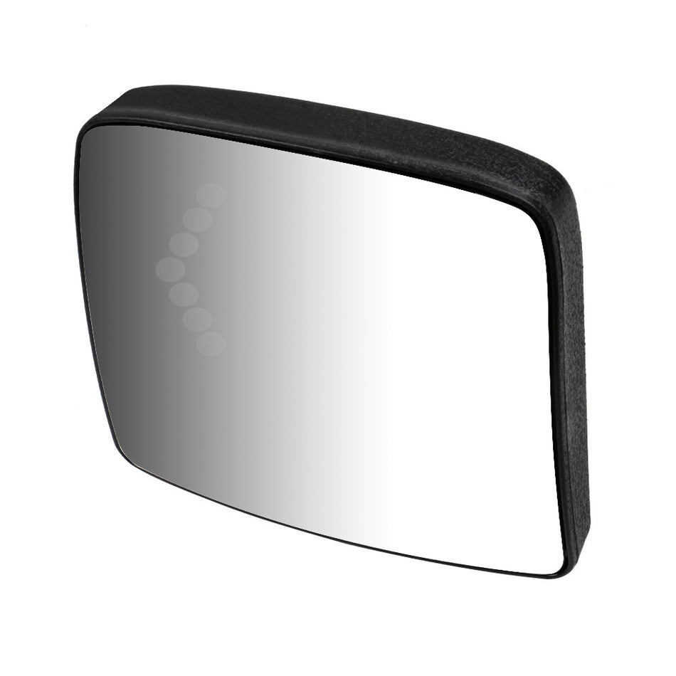 Lower Mirror Glass Wide Angle Convex fit 2015-2018 Volvo VNL with Arrow Signal Driver Left Side Smaller Mirror lens A Piece