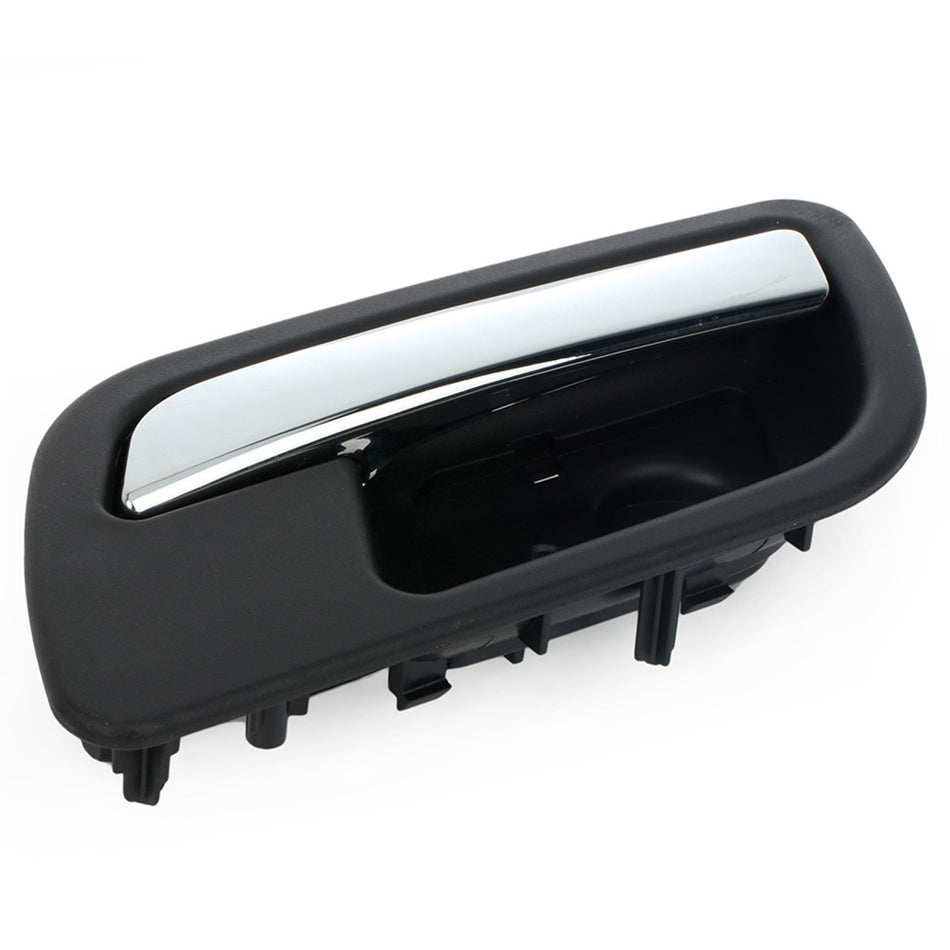 Black and Chrome Rear Inside Door Handle Right Passenger 99-20/12-13 Cadillac Escalade 96-99/07-13 GMC Yukon