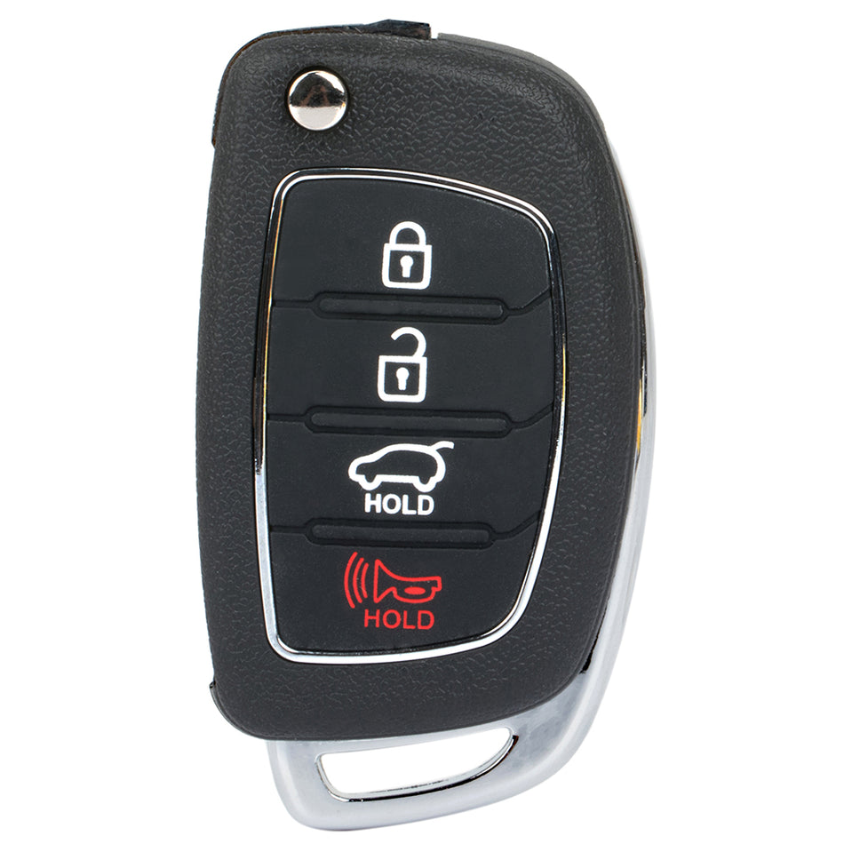 Remote Flip Key Fob For Hyundai Sonata 2014-2017