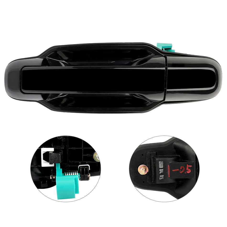 2003-2009 Kia Sorento Outside Door Handle Rear Left Side Black